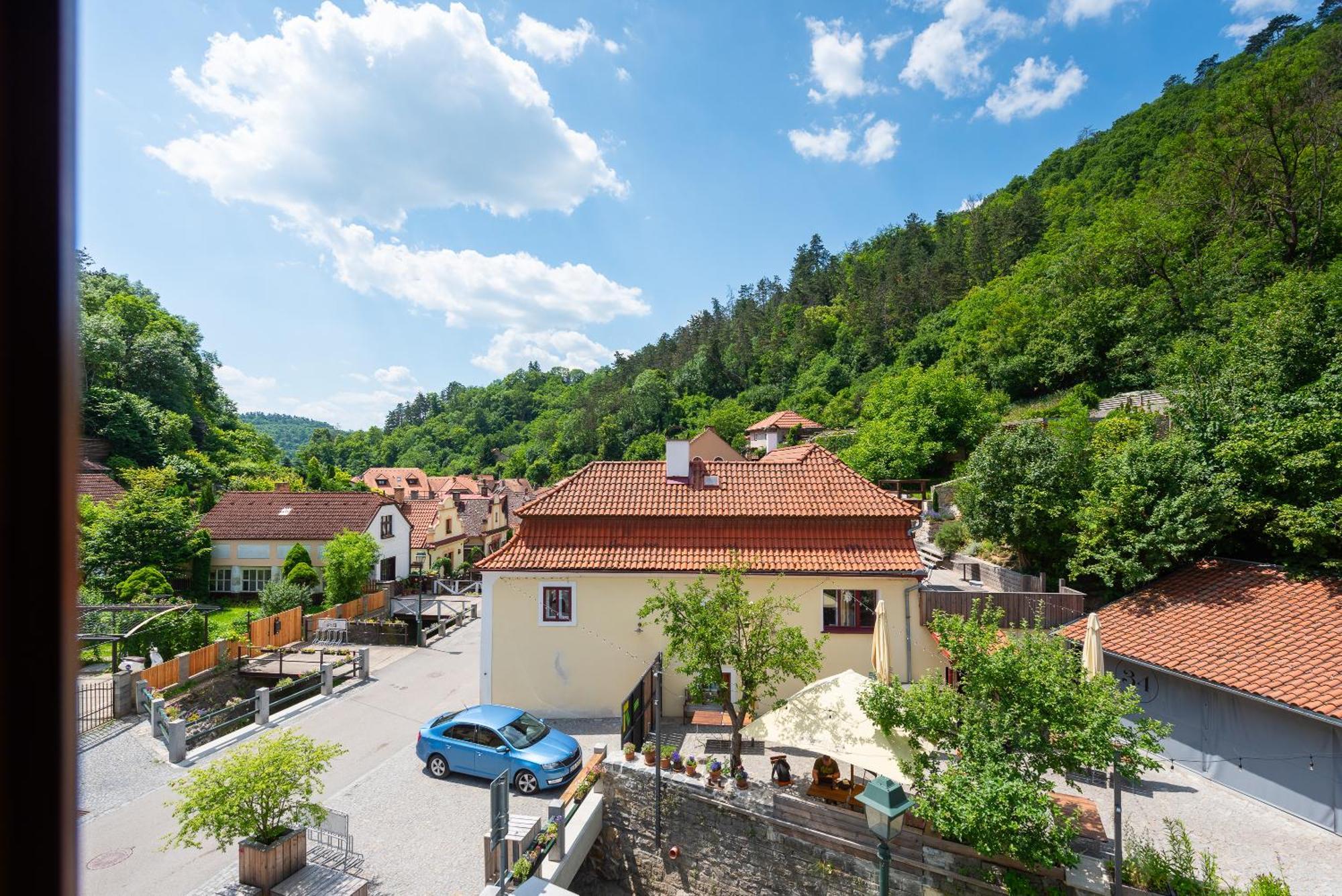 Apartman Muzeum Obchodu Karlštejn Exterior foto